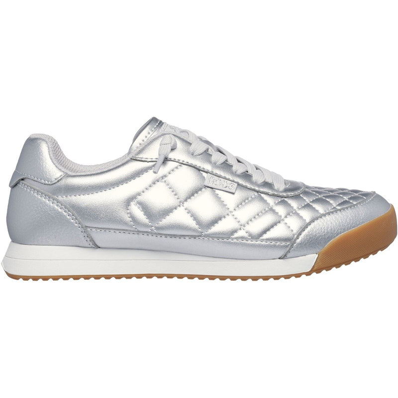 Skechers BOBS Billie Wild Comfort Chaussures De Sport En Polyuréthane Pour Femme Argentées