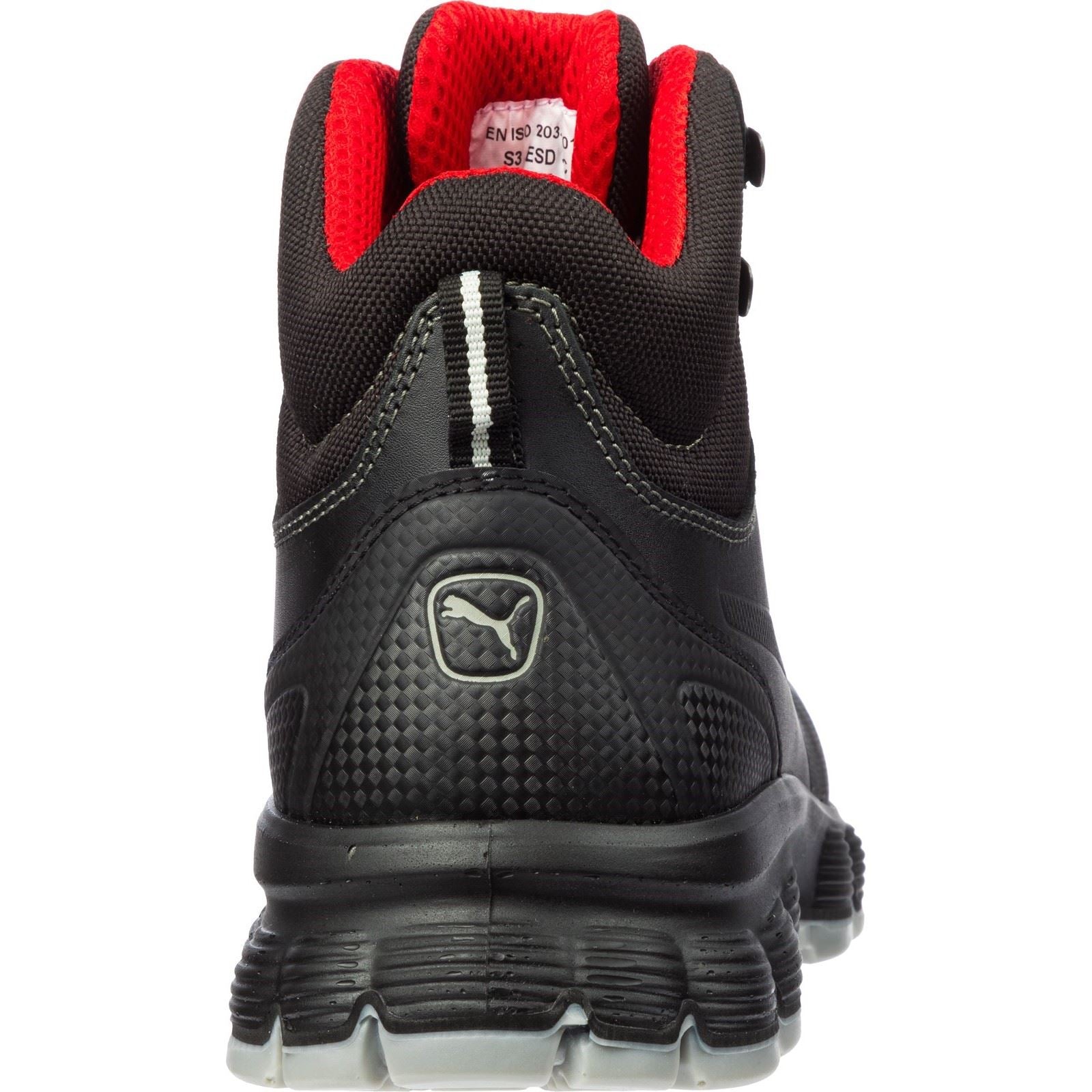 Puma Safety Bottes De Sécurité Condor Mid S3 Nubuck Noires