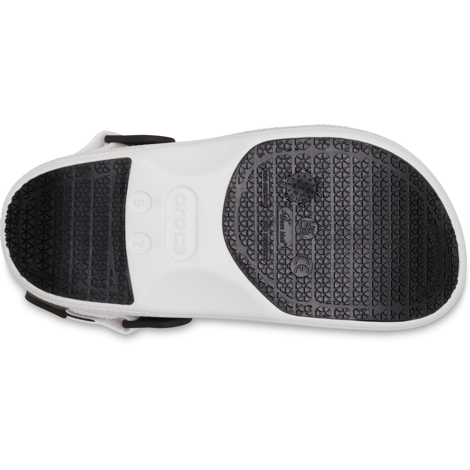 Crocs Classic Work Clog Sabots Blancs En Thermoplastique