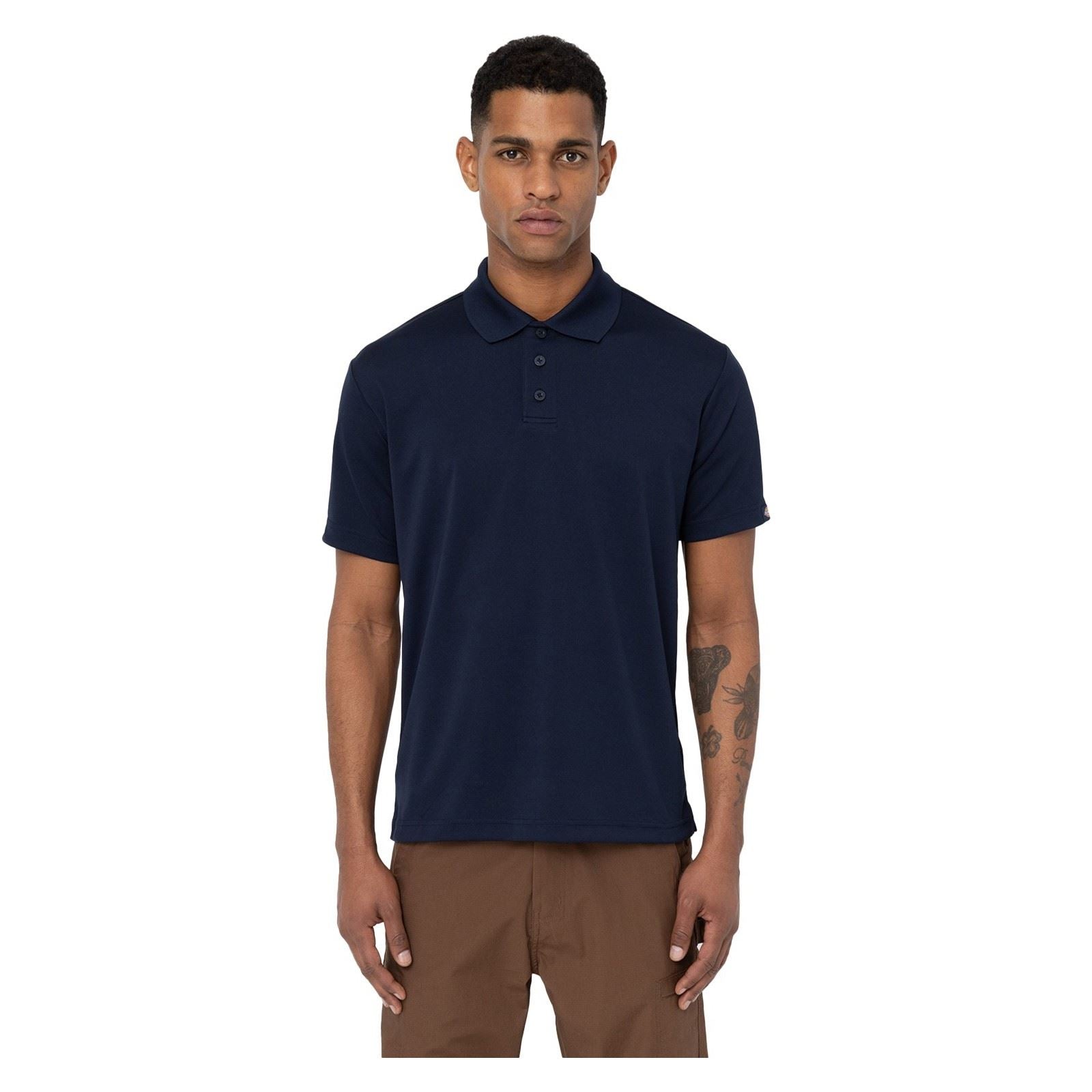 Dickies Everyday Polo Bleu En Polyester Pour Homme