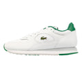 Lacoste Linetrack Baskets Blanches En Cuir Pour Hommes