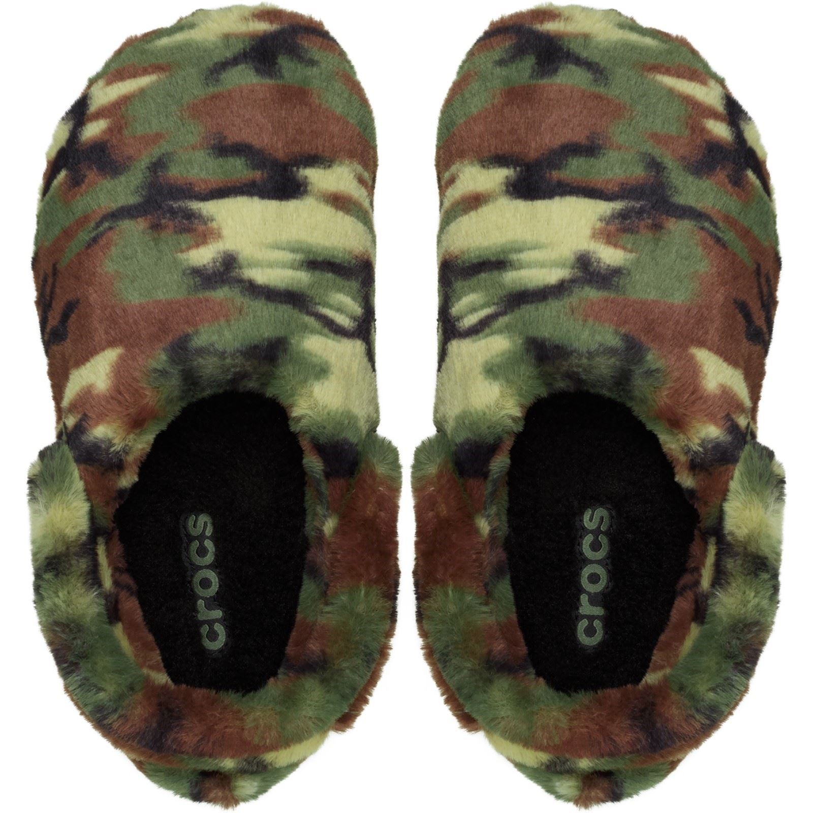 Crocs Classic Unfurgettable Clog Sabots En Mélange De Polyester Homme Vert Armée