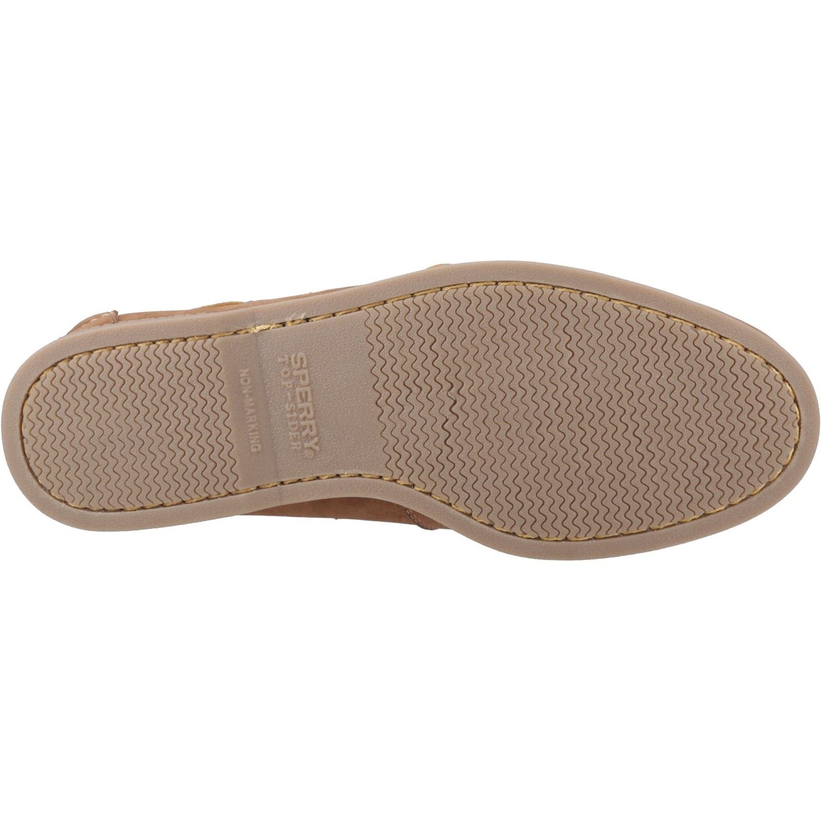 Sperry Tacoma Chaussures Bateau En Cuir Pour Hommes, Couleur Tan