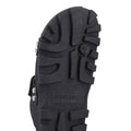 Hunter Vegan Sandal Sandales Noires Pour Femmes En Polyester