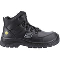 Skechers Workwear Trophus Kilram Bottes De Sécurité En Cuir Pour Hommes Noires