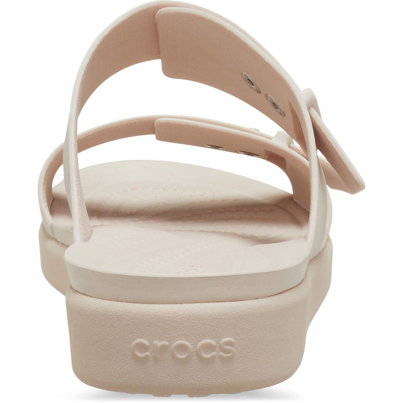 Crocs Brooklyn Buckle Sandales Quartz Pour Femmes