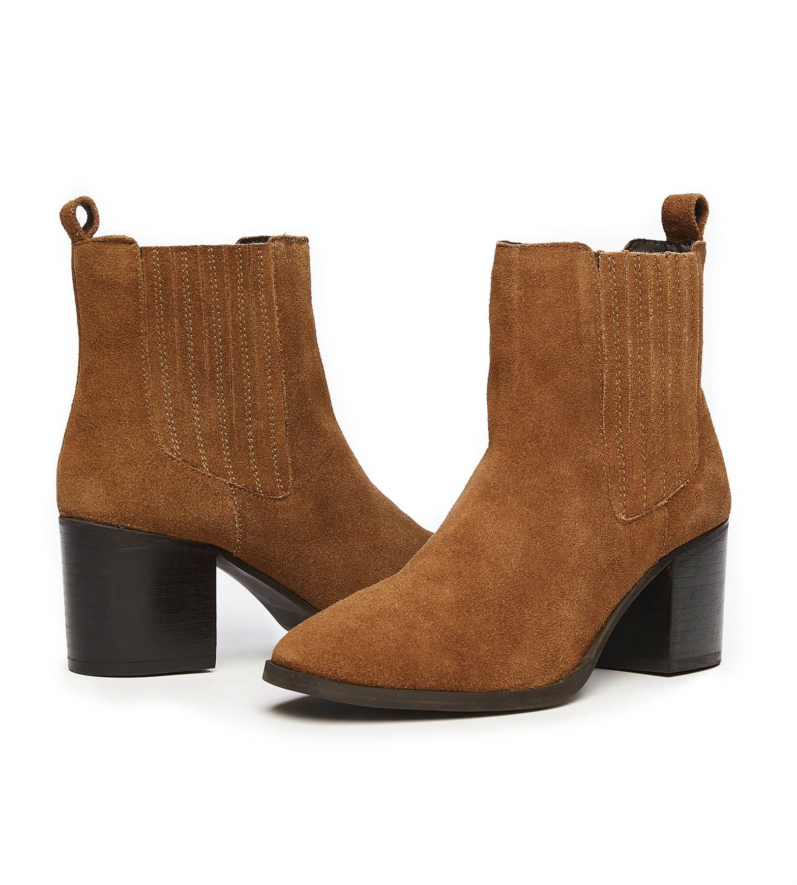 Osprey London The Naples Bottes Brunes Pour Femmes En Suede