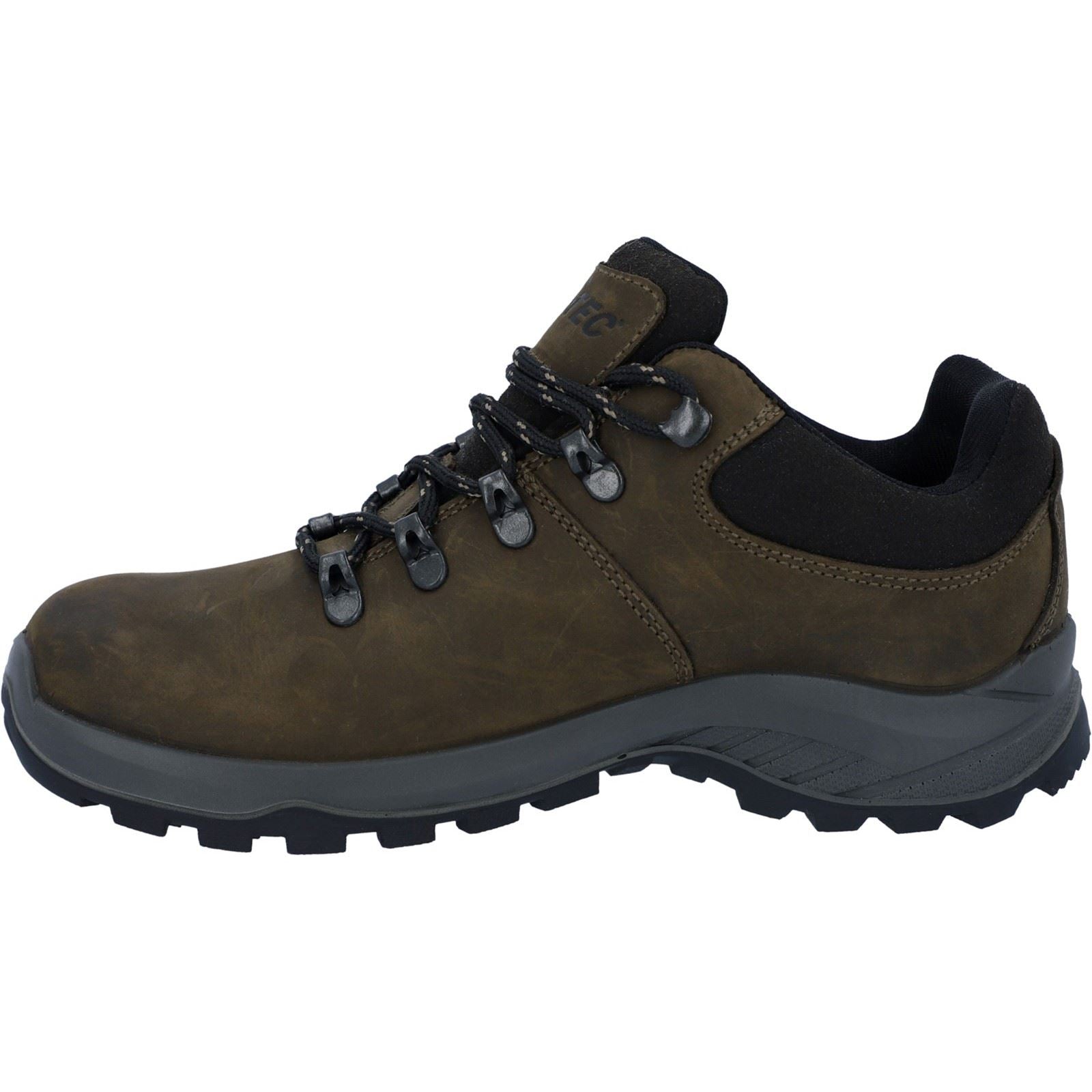 Hi-Tec Walk Lite Camino Ultra Bottes De Randonnée En Cuir Pour Femme Marron