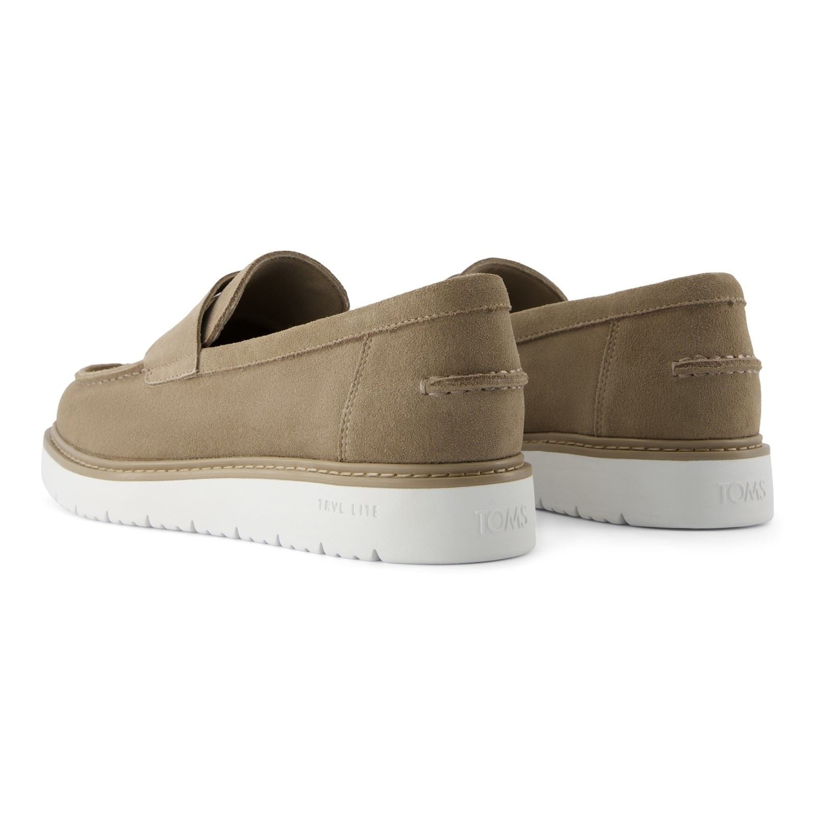 TOMS Navi TRVL LITE Havana Chaussures De Ville Dune Pour Homme En Cuir