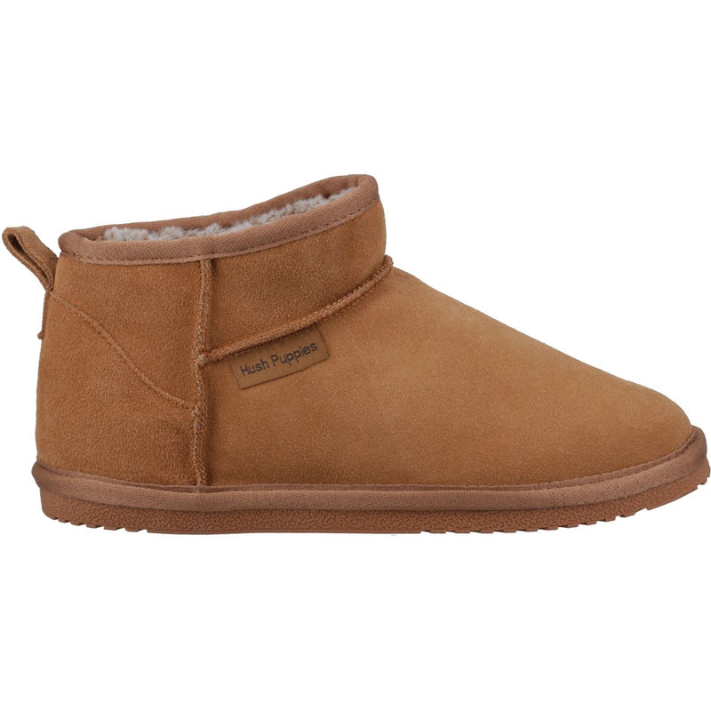 Hush Puppies Ashanti Chaussons En Daim Pour Femmes En Tan
