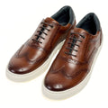 Pod Dobbs Chaussures Richelieu Homme En Cuir Marron Clair