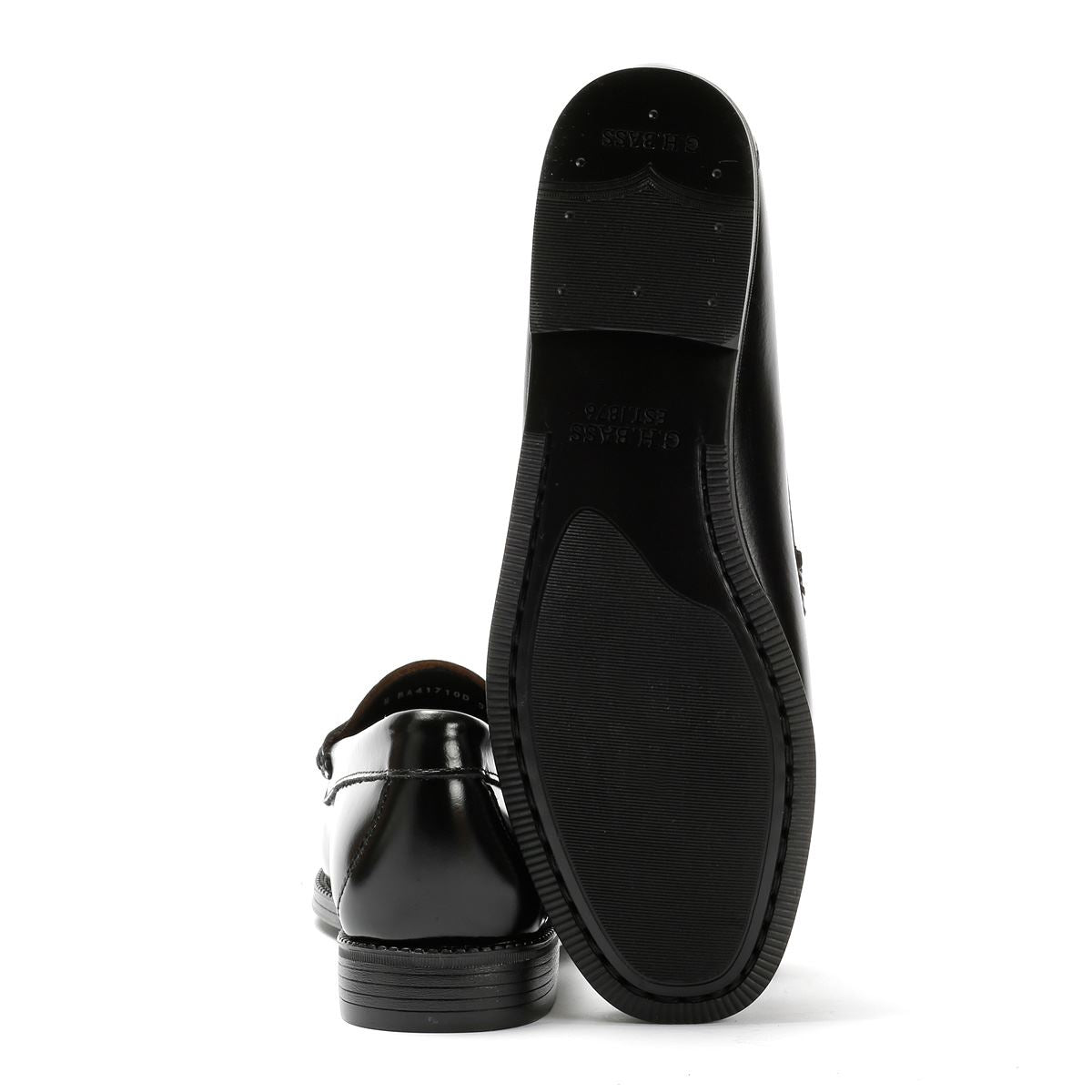 G. H. Bass Weejun II Mocassins En Cuir Pour Femmes Noirs