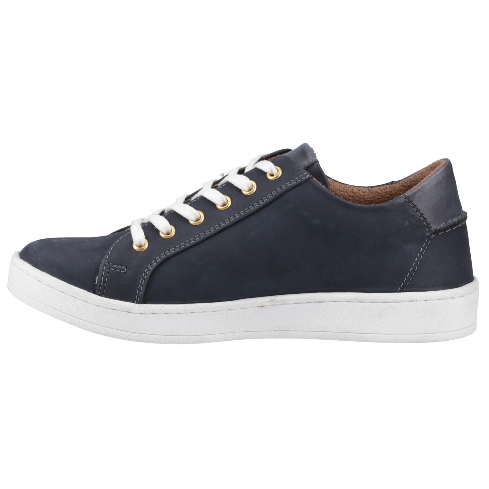 Cotswold Radcot Chaussures De Sport En Cuir Pour Femmes, Couleur Marine