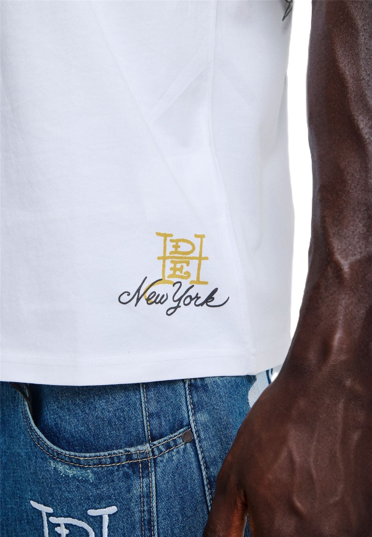 Ed Hardy Stay True Graphic Regular T-Shirts Blancs Pour Hommes