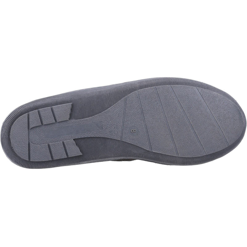 Hush Puppies Ashton Chaussons Homme Gris En Daim