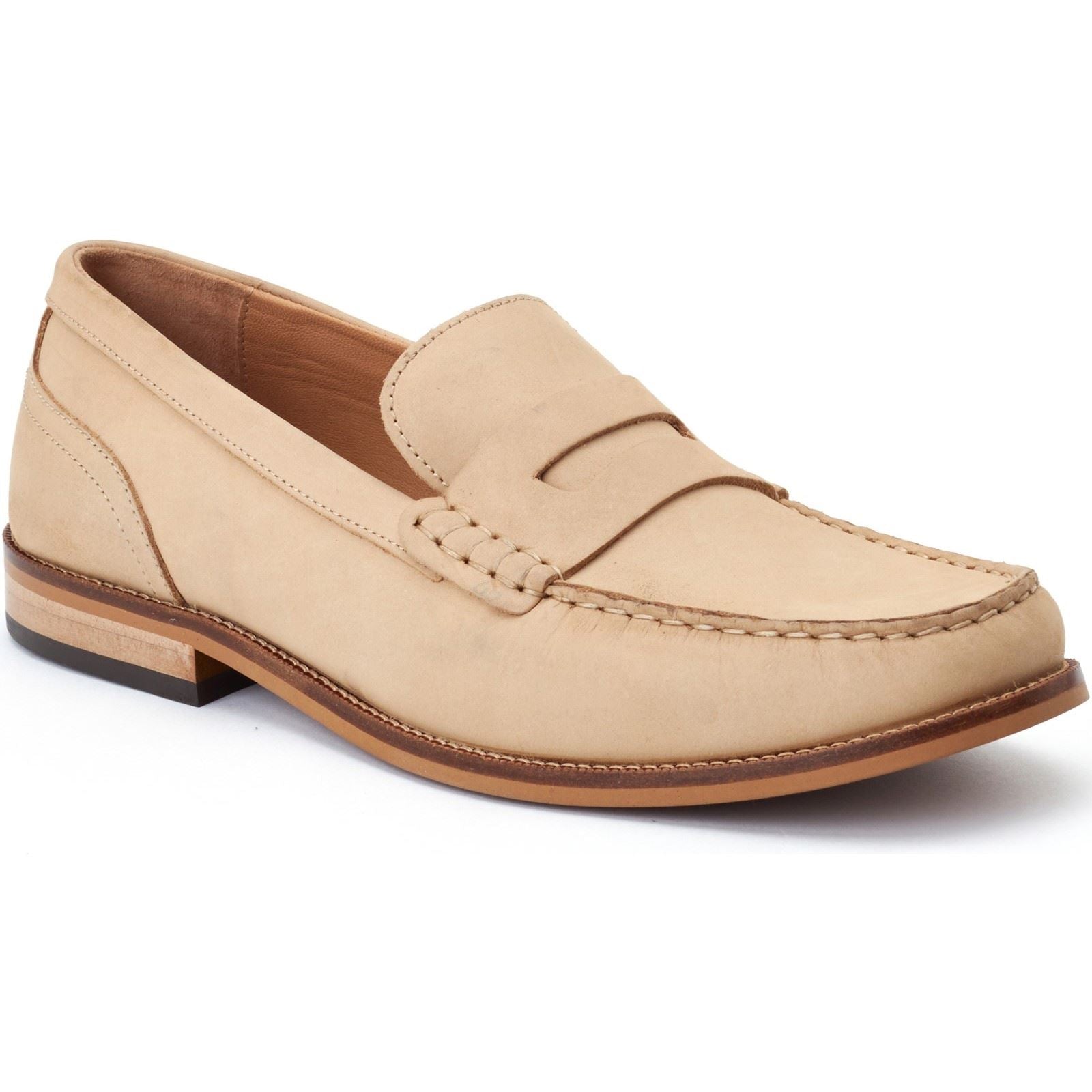 Base London Garfield Mocassins En Cuir Pour Hommes