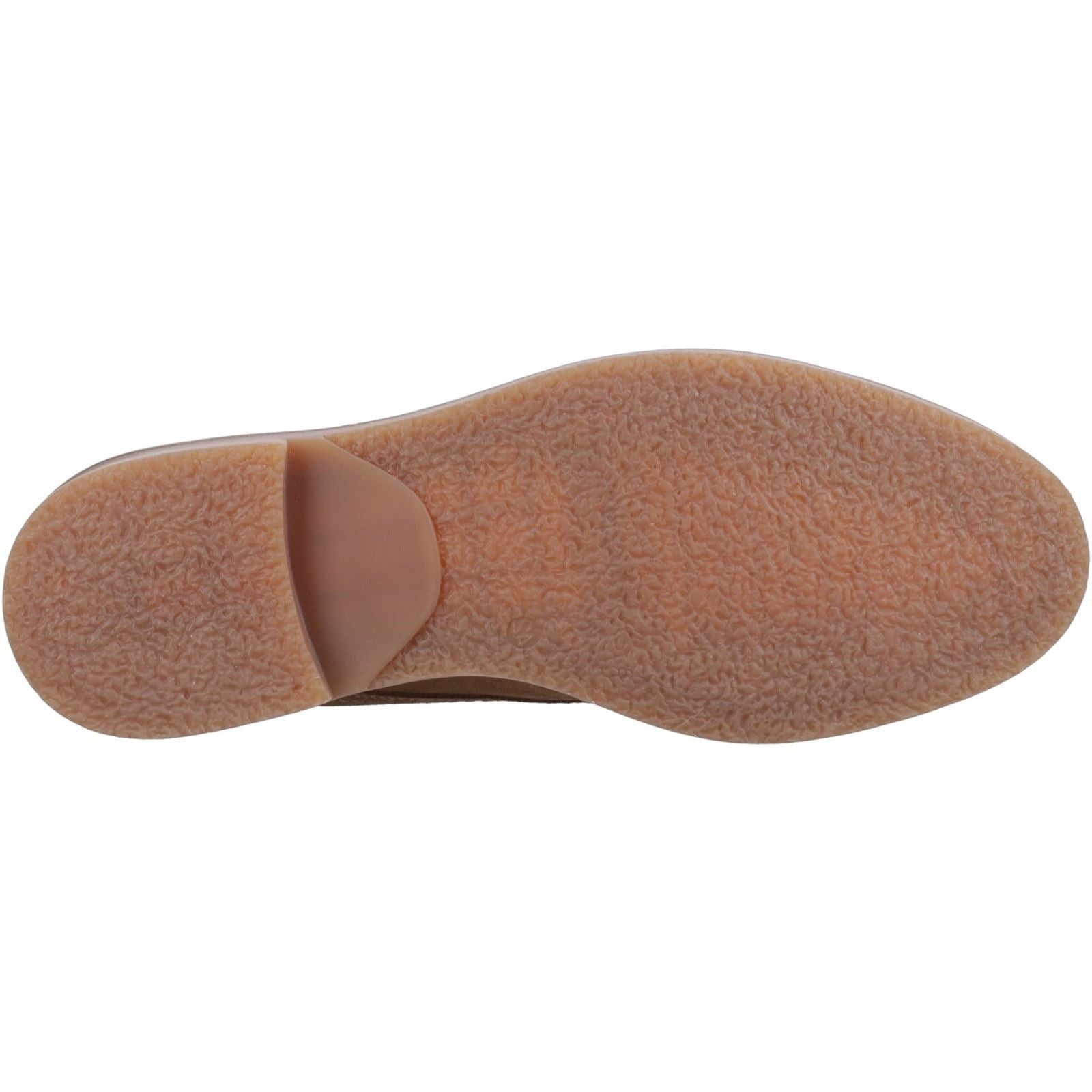 Hush Puppies Gideon Bottines Pour Homme En Daim Marron Clair