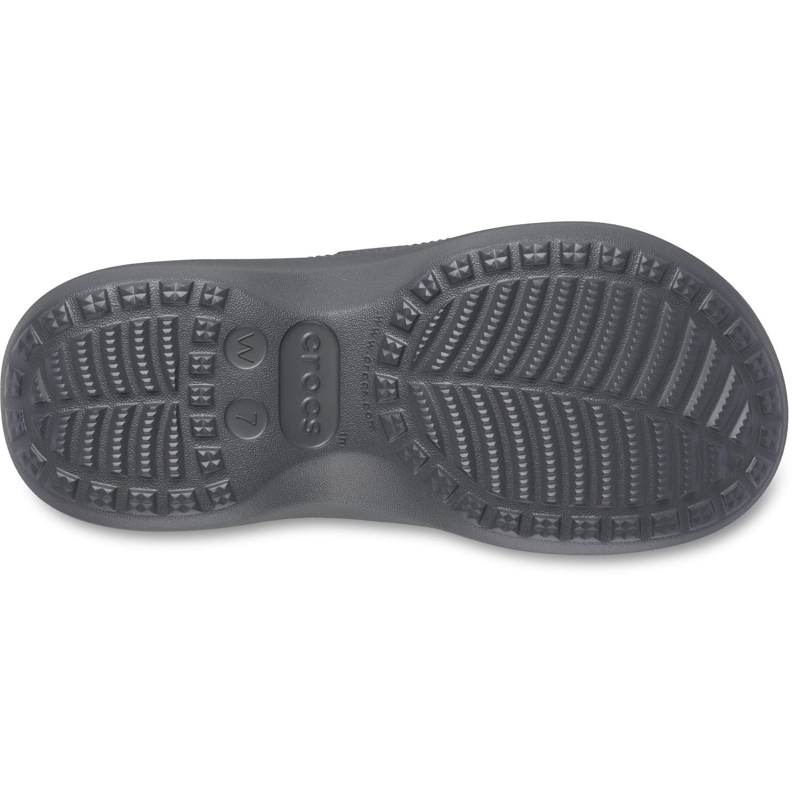 Crocs Saturday Platform Buckle Sandales En Carbone Pour Femmes Eva