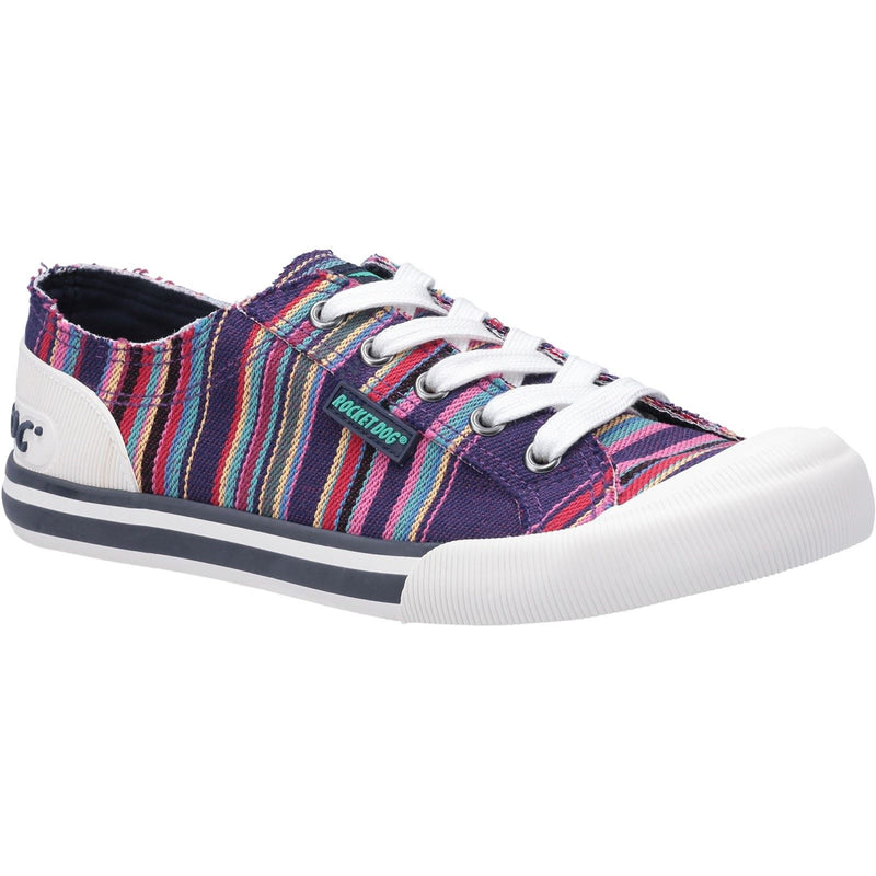 Rocket Dog Jazzin Sneakers En Coton Multi Violet Pour Femmes