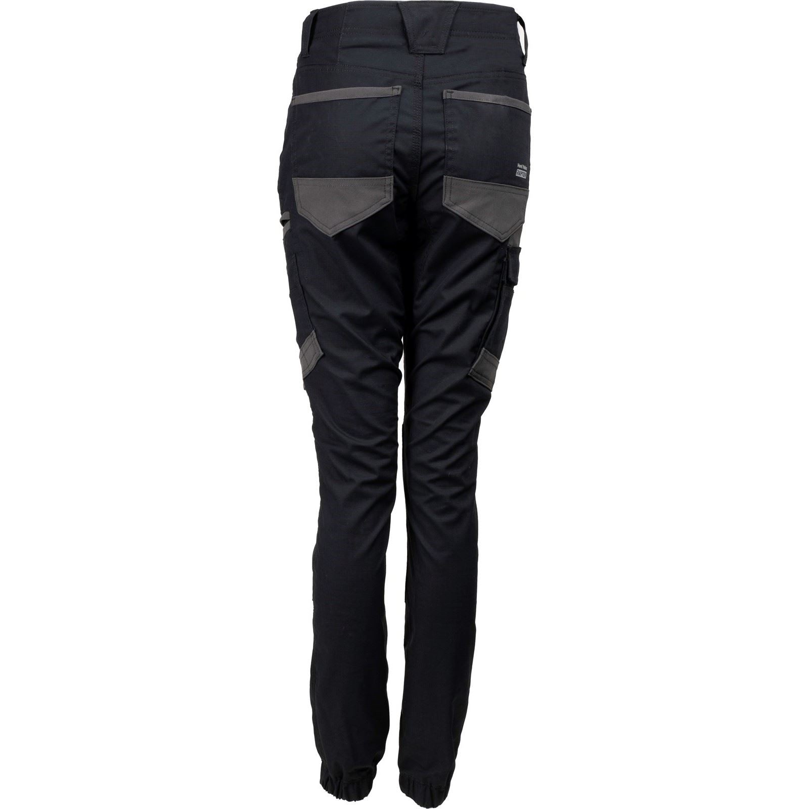 Hard Yakka Raptor Cuffed Pantalon Outdoor Noir En Coton Pour Femmes