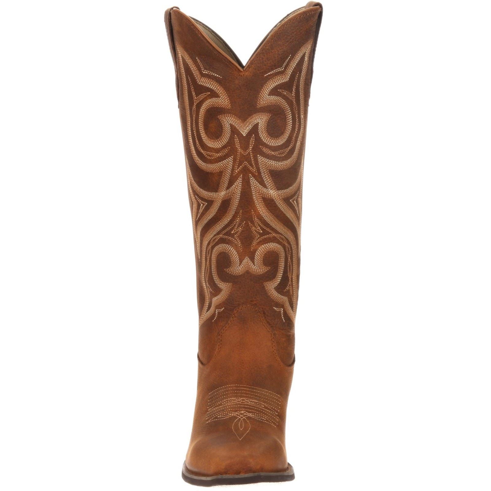 Durango Crush Bottes En Cuir Vieilli Cognac Pour Femme