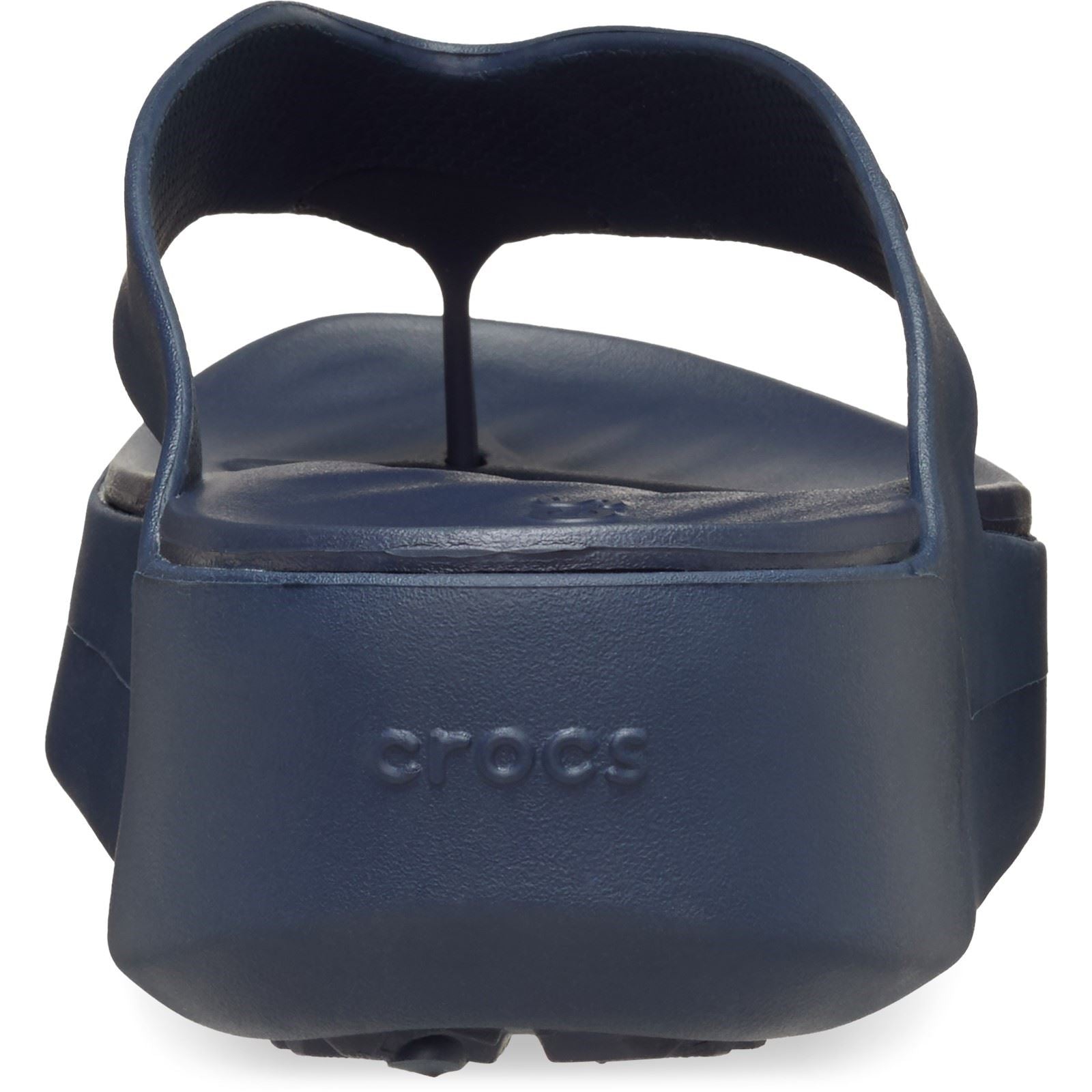 Crocs Getaway Platform Sandales Pour Femmes En Thermoplastique De Couleur Marine