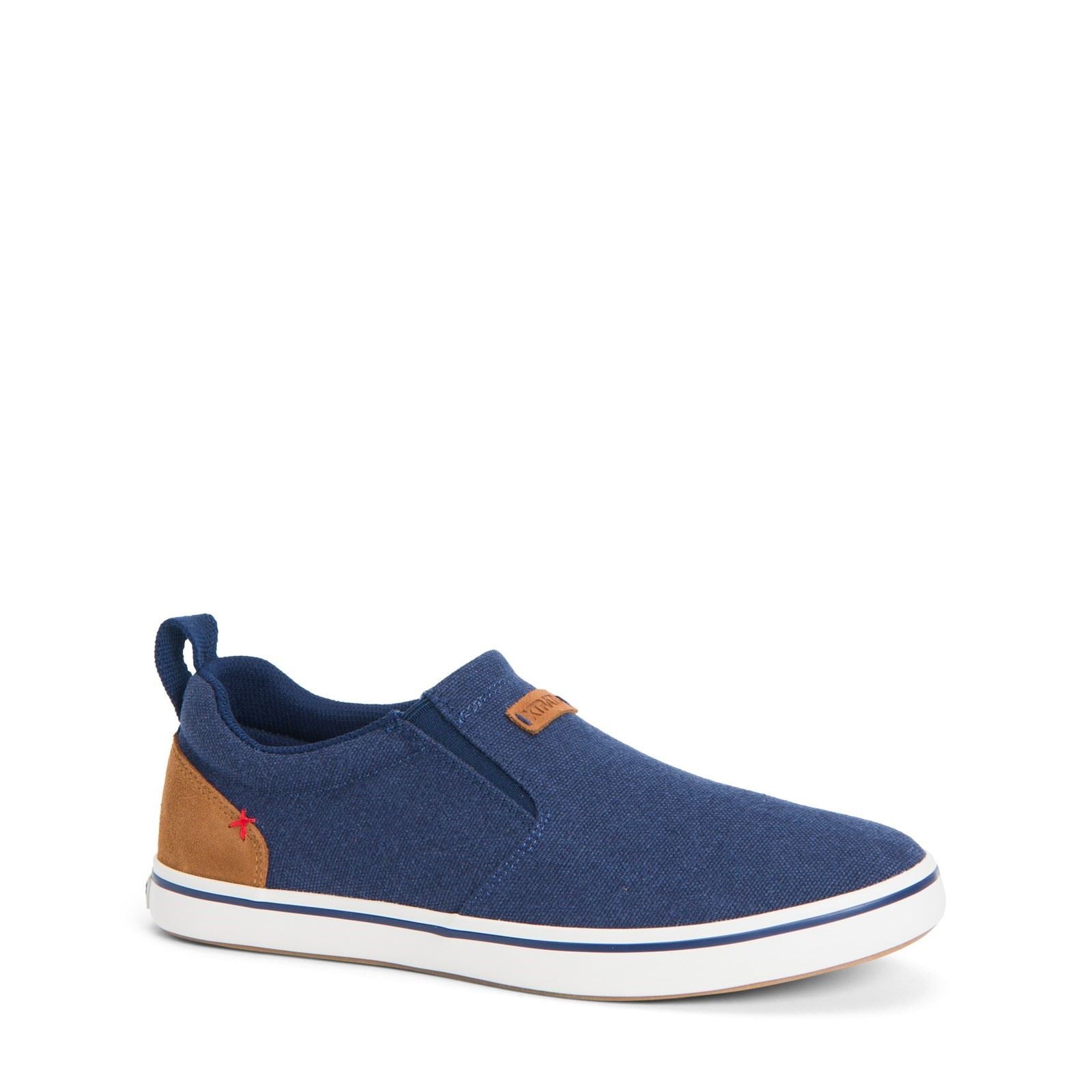 Xtratuf Baskets Pour Hommes En Toile Sharkbyte Navy