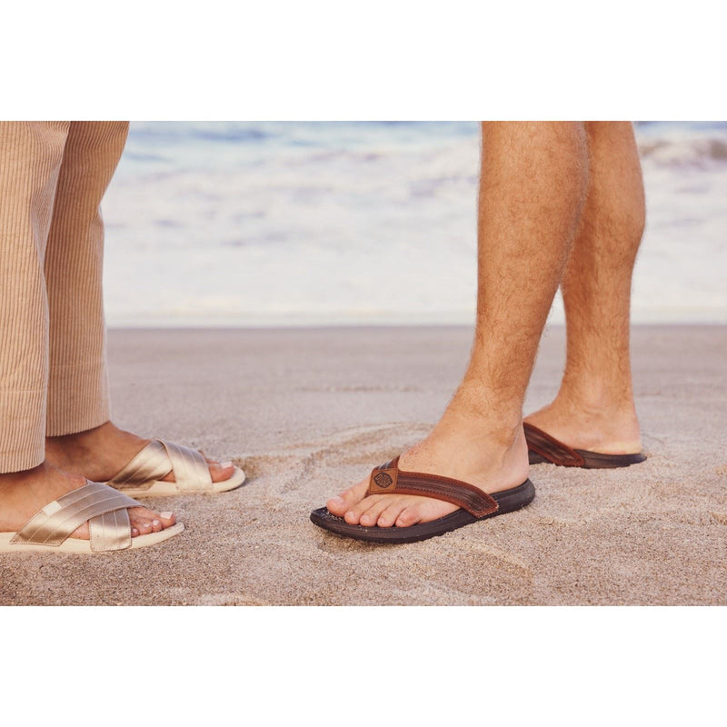 HEYDUDE Christi Slide Distressed Sandales Métalliques Pour Femmes