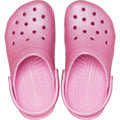 Crocs Classic Glitter Mocassins En Tweed Rose Brillant En Thermoplastique