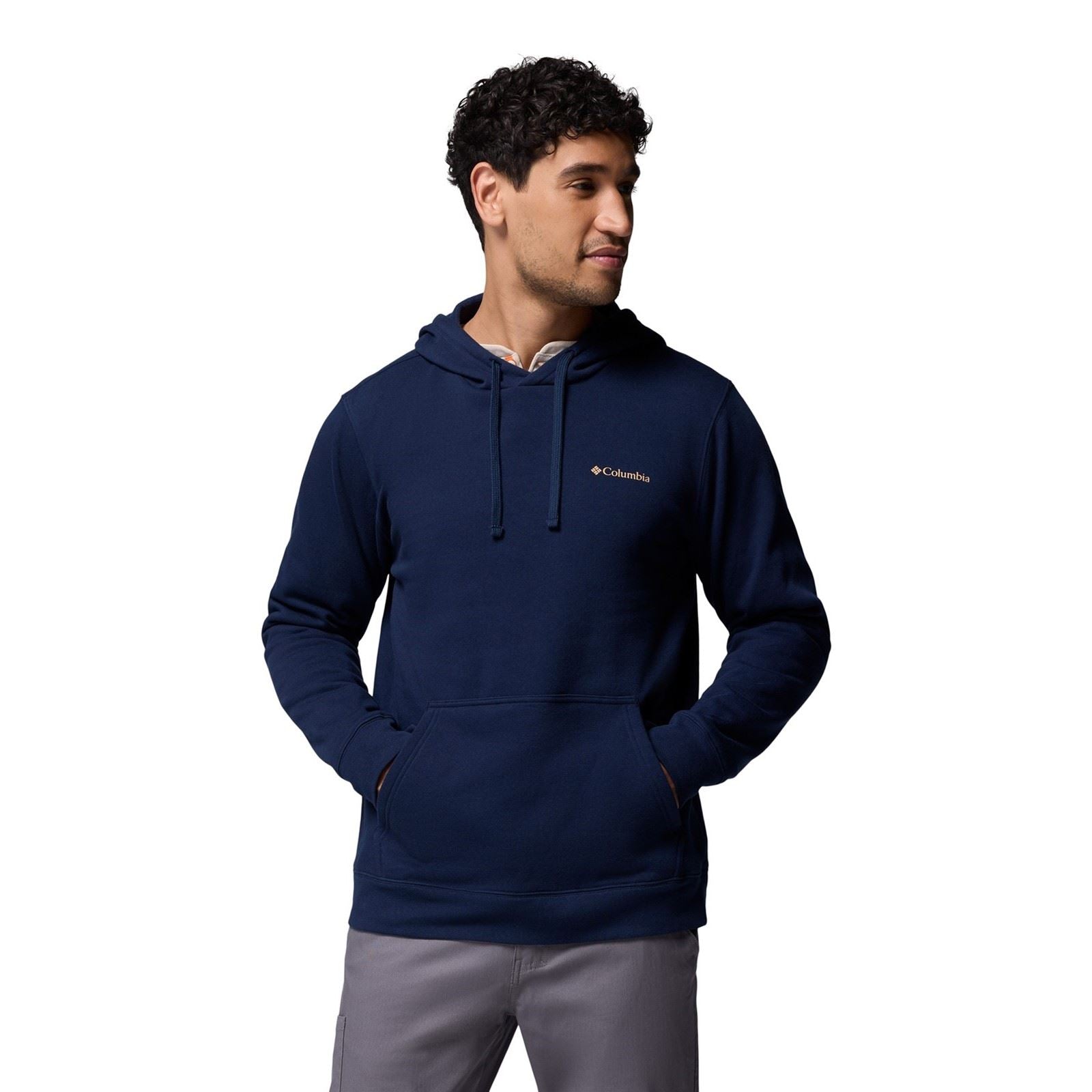 Columbia Columbia Trek Graphic Hoodie Haut De Sweat À Capuche Graphique Trek En Coton Pour Homme, Bleu