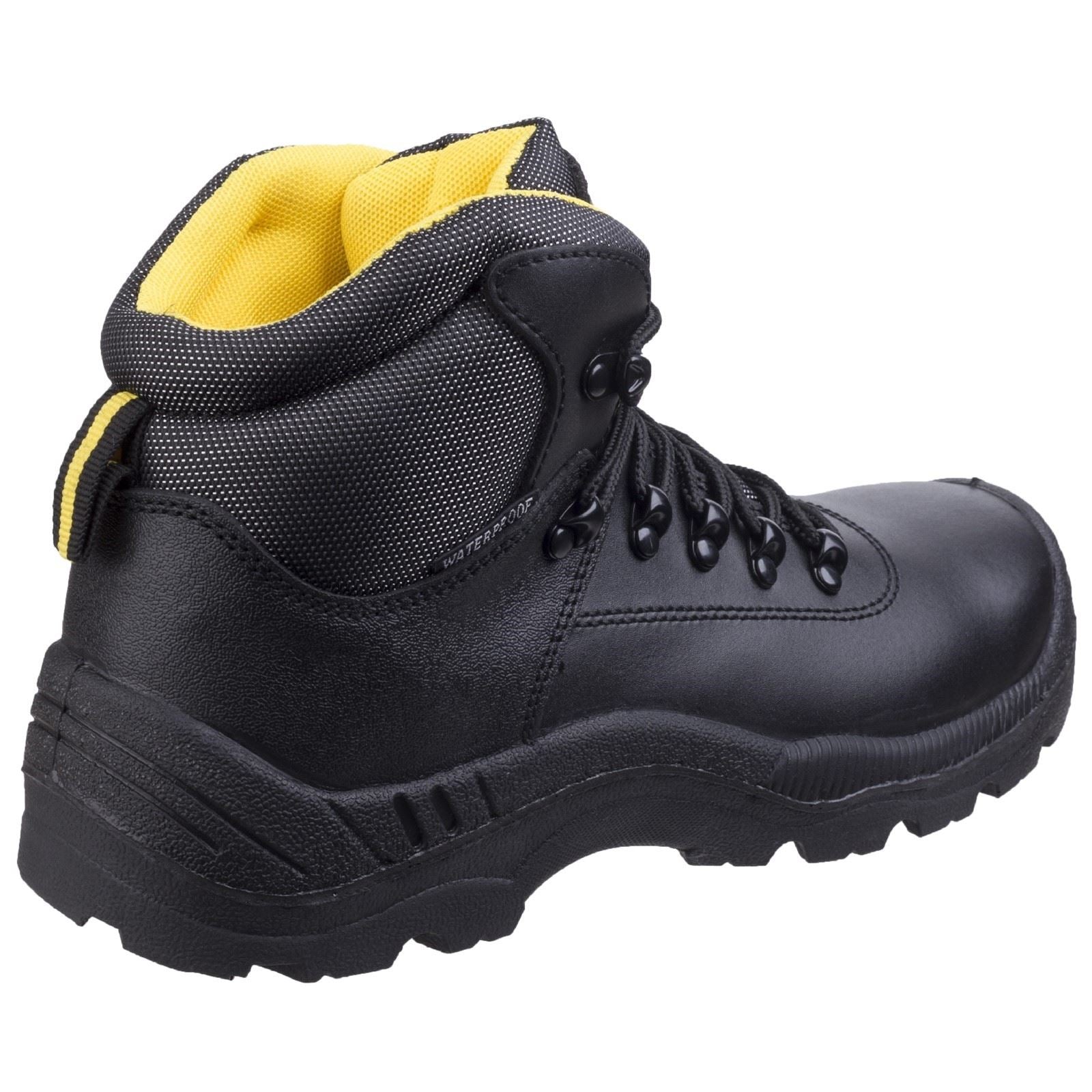 Amblers Safety Bottes De Sécurité En Cuir Noir Fs220