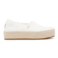 TOMS Valencia Espadrilles Blanches Pour Femme En Toile