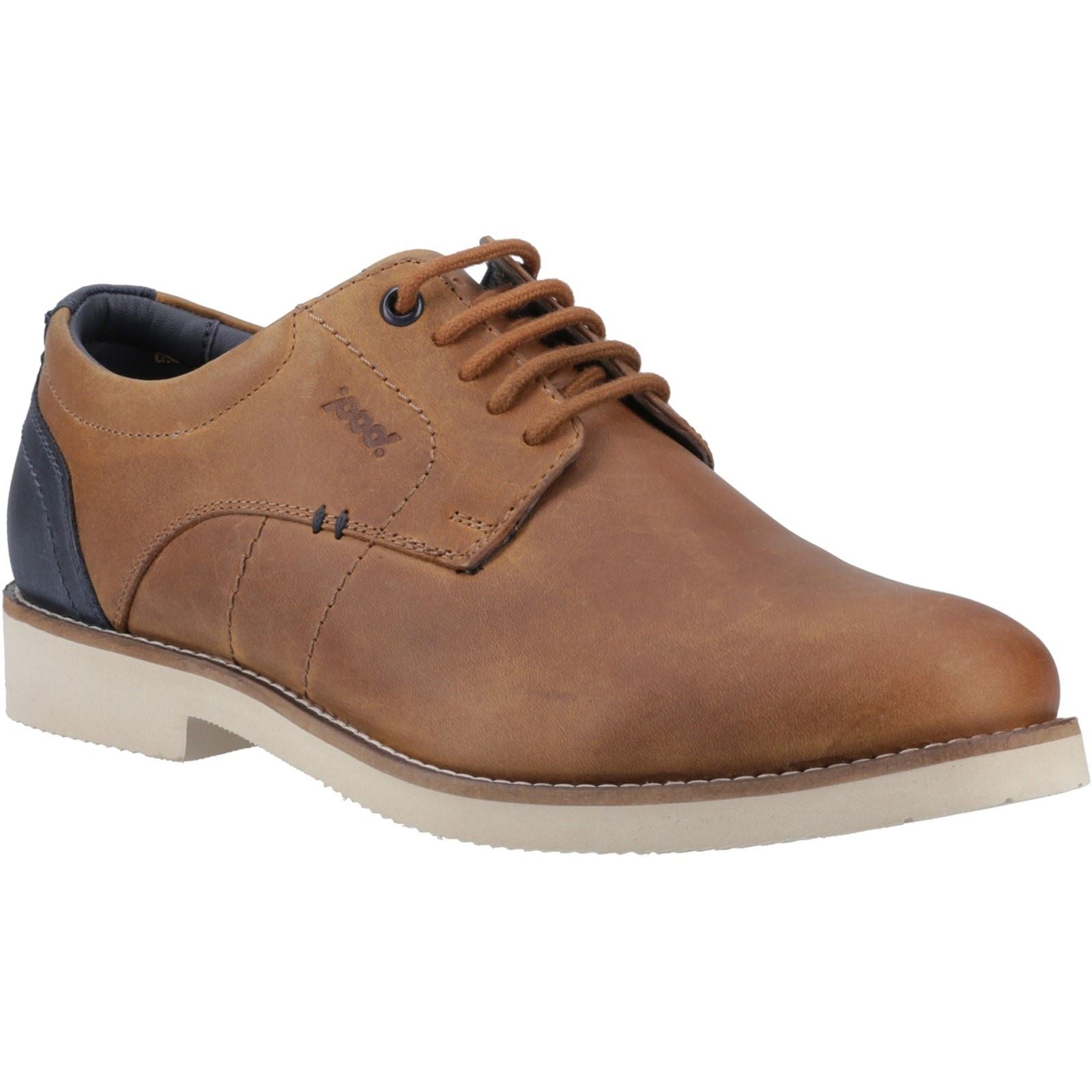 Pod Hampton Chaussures En Cuir Marron À Lacets Pour Homme