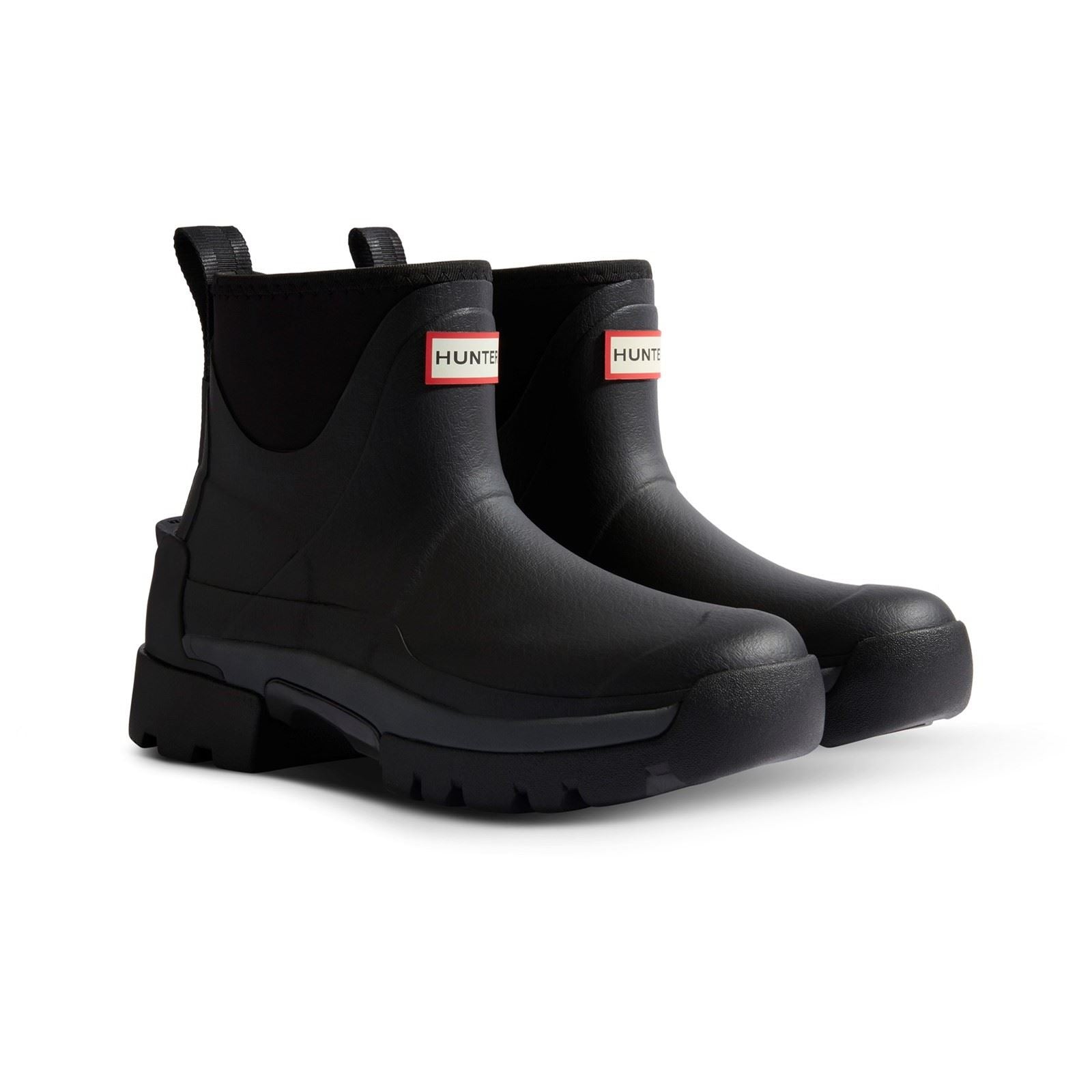 Hunter Balmoral Chelsea Bottes En Caoutchouc Pour Femmes, Noires