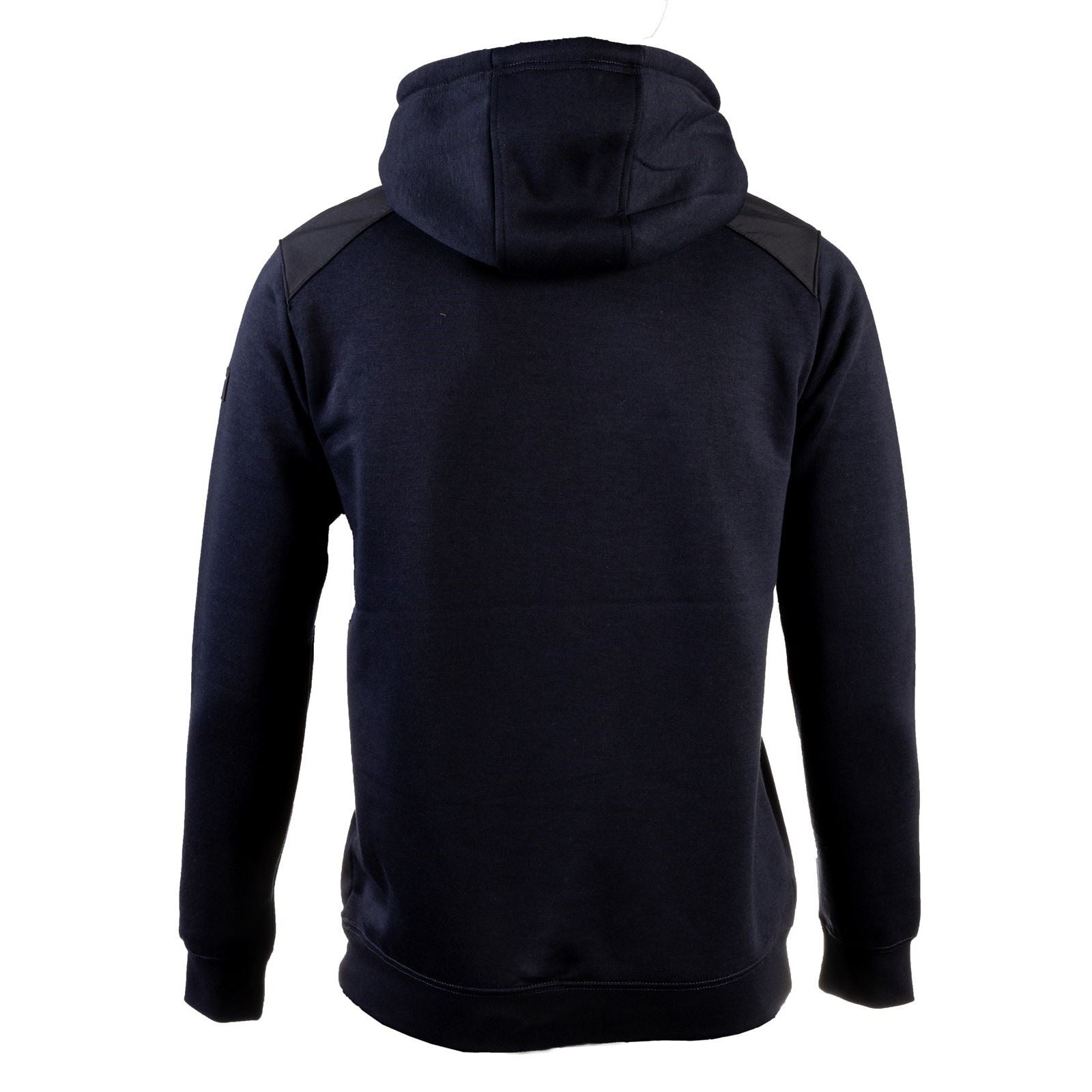 Caterpillar Essentials Sweat À Capuche Bleu En Polyester Pour Homme