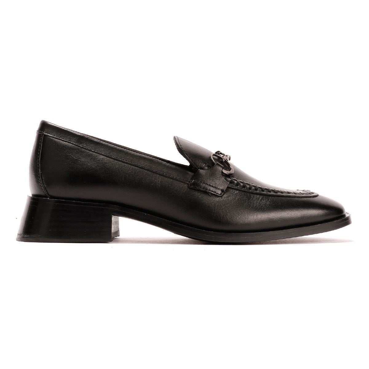 Osprey London The Islington Mocassins En Cuir Pour Femmes Noirs