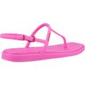 Crocs Miami Thong Flip Sandales roses pour femmes en Synthétique