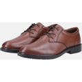 Hush Puppies Banker Chaussures En Cuir Marron À Lacets Pour Homme