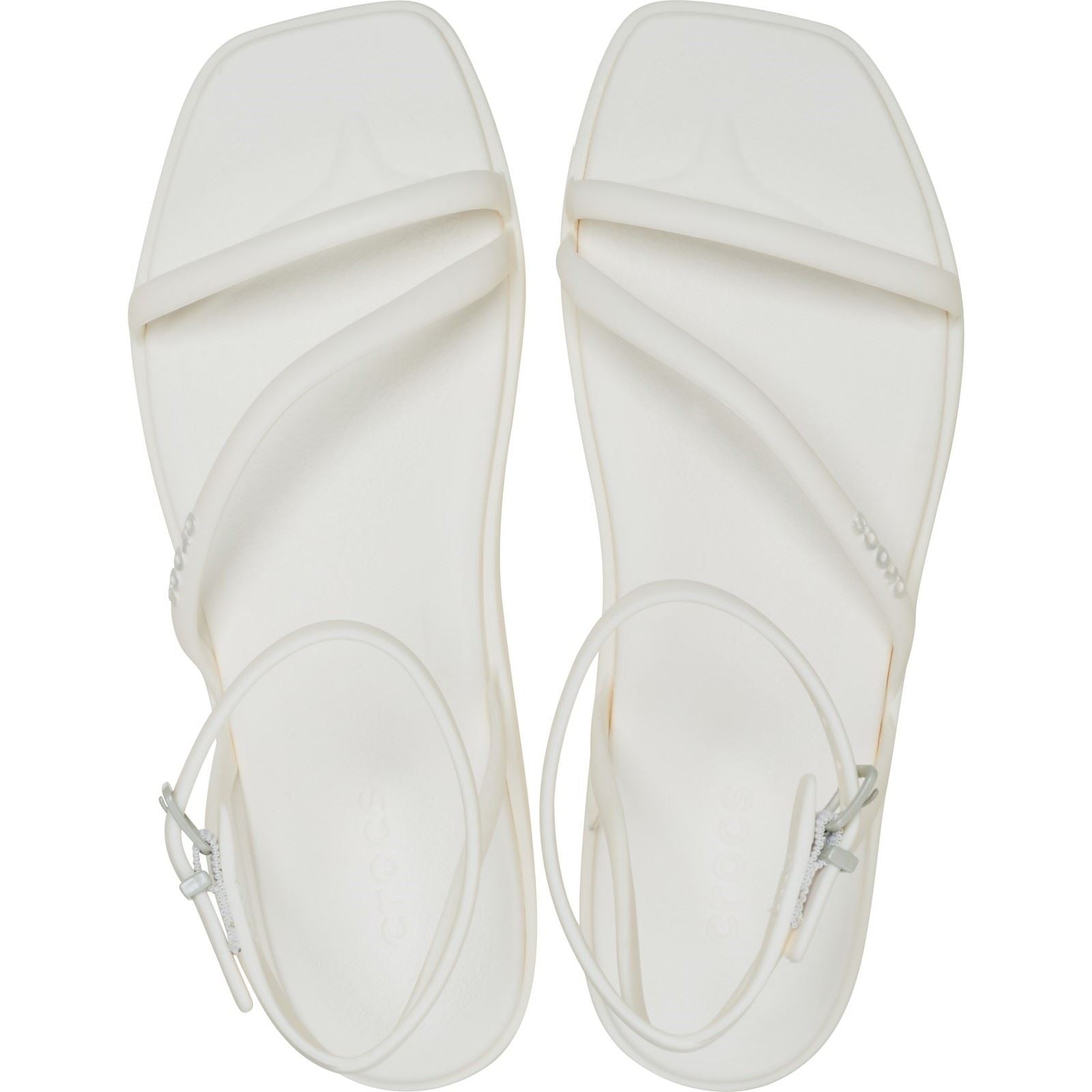 Crocs Miami Toe Loop Sandales En Craie Eva Pour Femmes