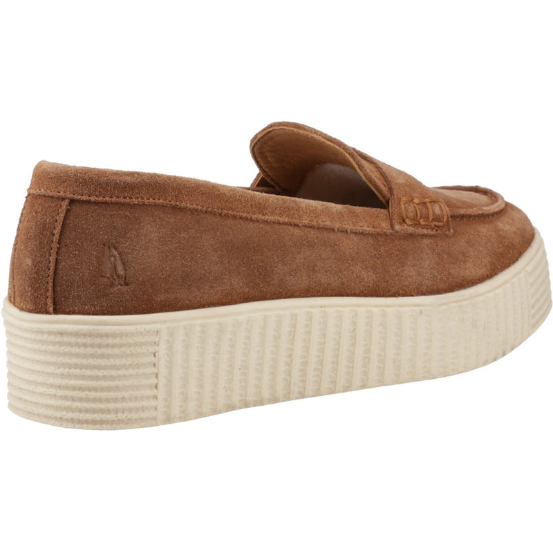 Hush Puppies Tamara Femmes Suède Mocassins Beige