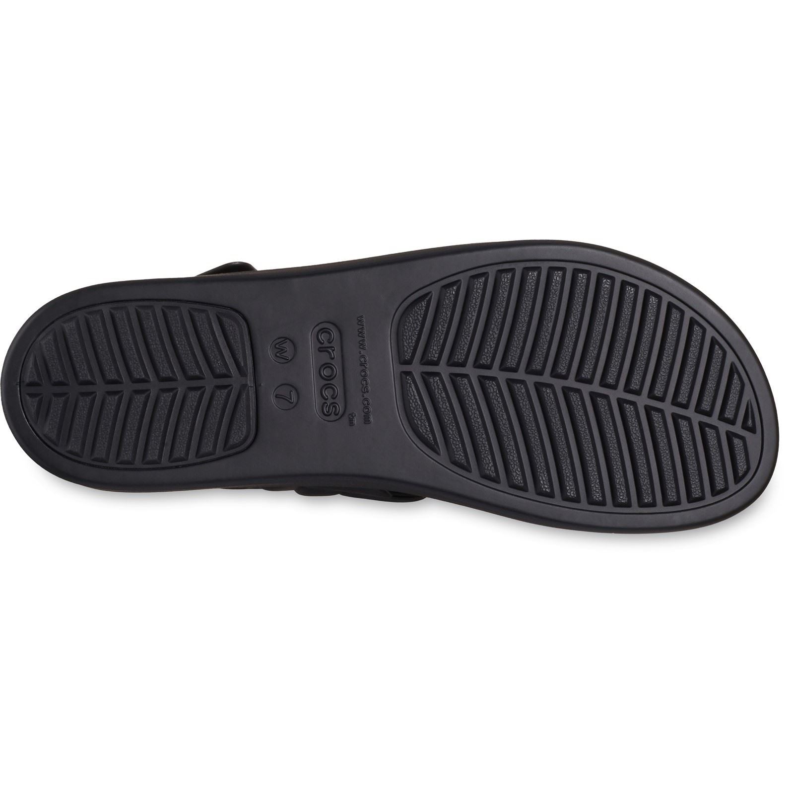 Crocs Brooklyn Woven Sandales Noires En Thermoplastique Pour Femmes