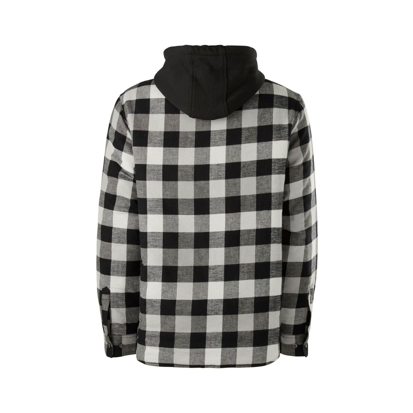 Hard Yakka Quilted Flannel Shacket Veste Chemise Grise Pour Homme