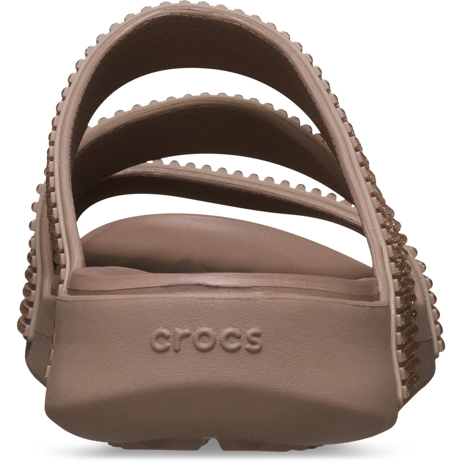Crocs Getaway Strappy Sandales Latte Eva Pour Femmes