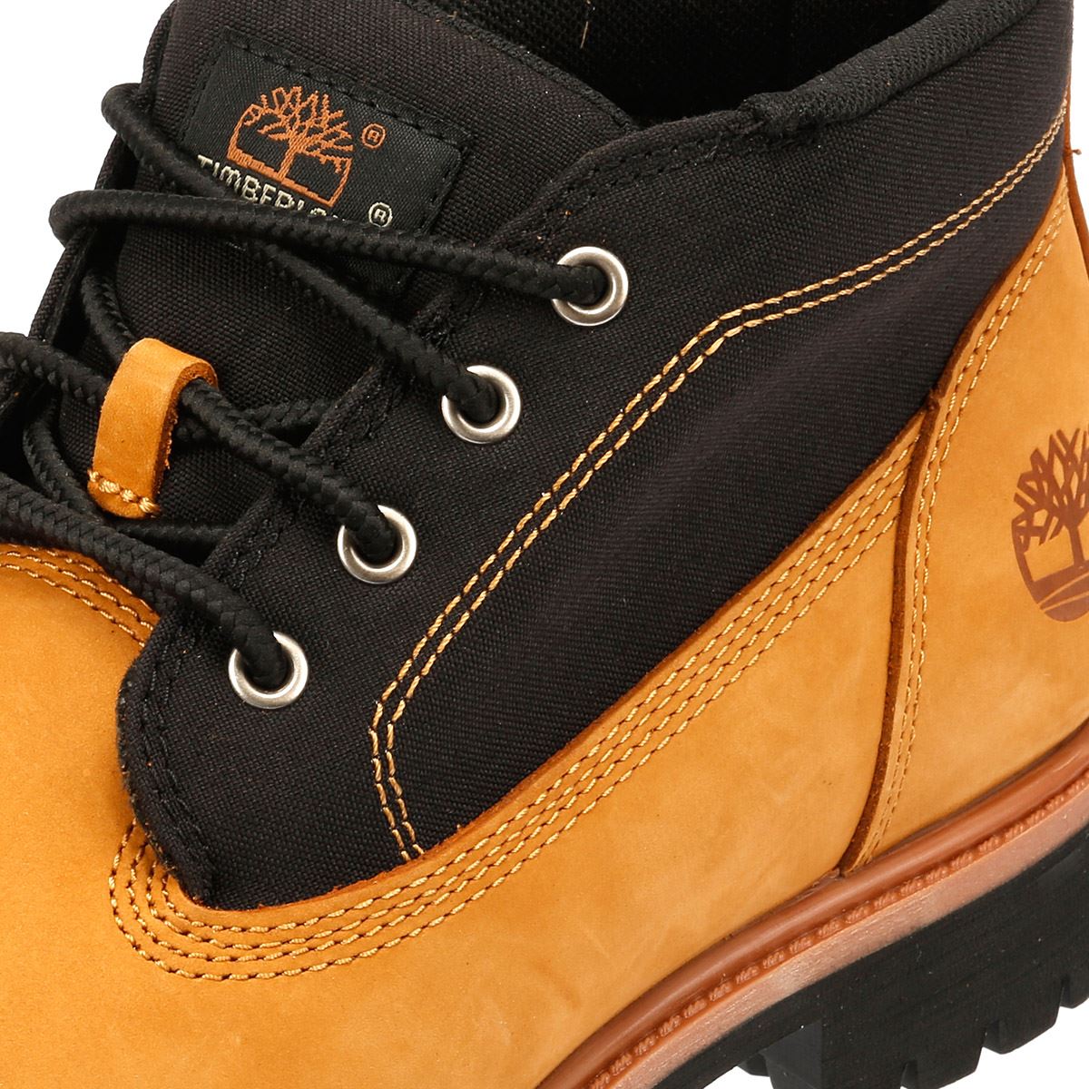 Timberland Mid Lace Chukka Workwear II Chaussures Pour Hommes En Cuir Jaune