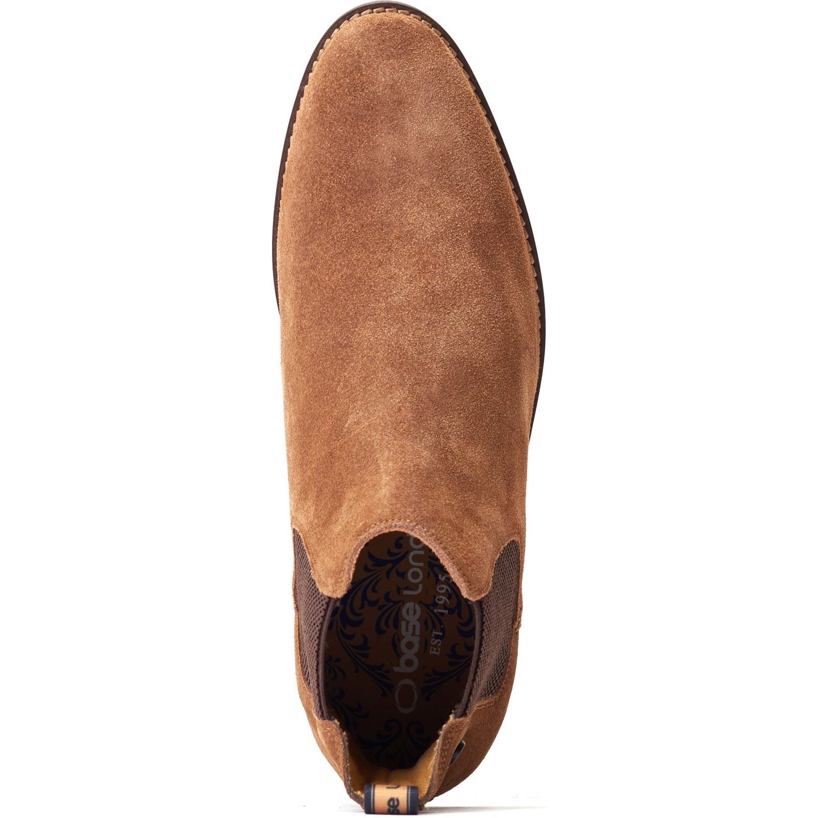 Base London Virgil Bottes En Cuir Pour Hommes Couleur Gingembre