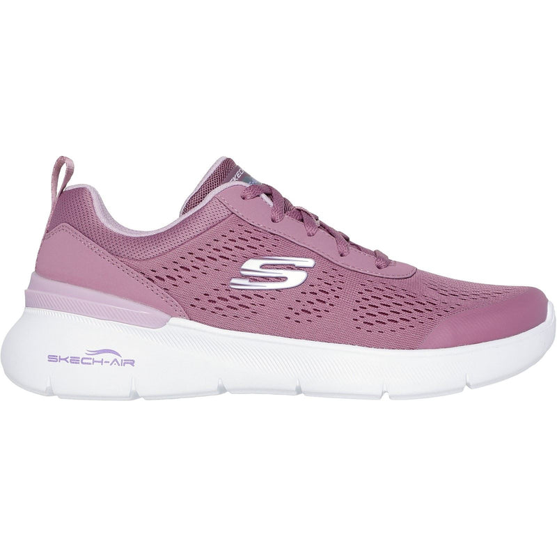 Skechers Skech-Air Dynamight 2.0 New Heights Sneakers En Toile Mauve Pour Femme