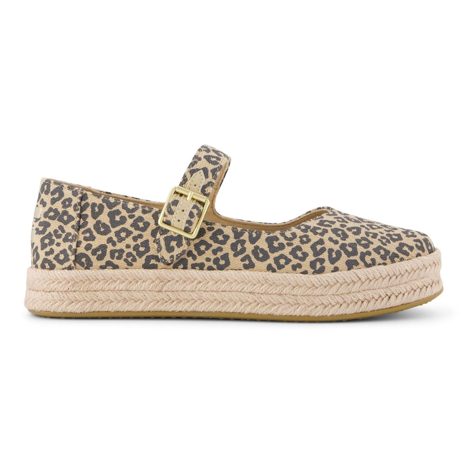 TOMS Carolina Mary Jane Espadrilles En Toile Pour Femmes Couleur Avoine