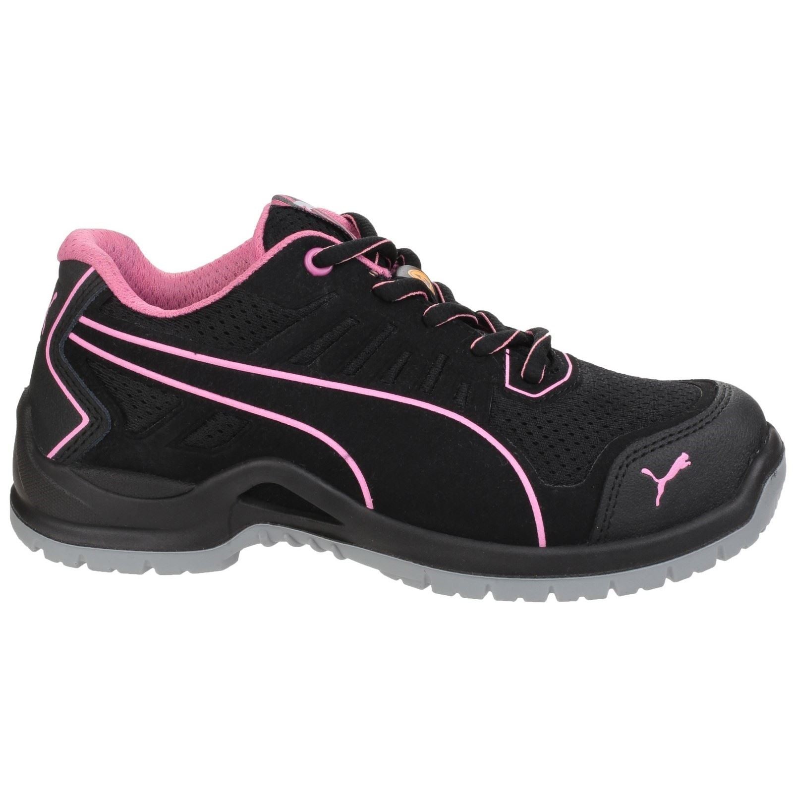 Puma Safety Baskets De Sécurité Noires Pour Femmes Fuse Tech Textile