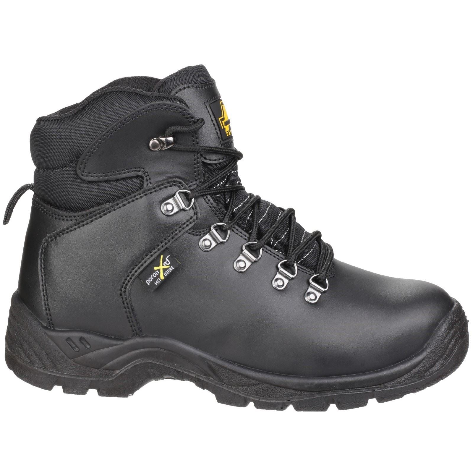 Amblers Safety Bottes De Sécurité En Cuir Noir As335 Moorfoot S3 Action