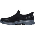 Skechers GO WALK 7 Easy On Evolution Chaussures De Sport Pour Homme En Textile Noir/Charbon De Bois